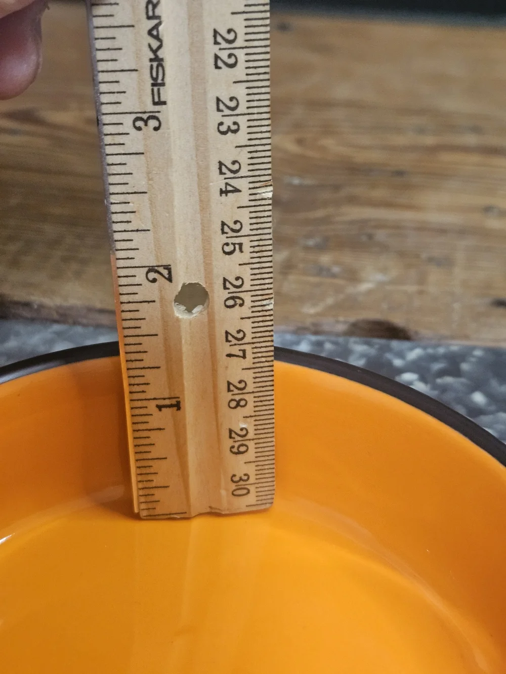 Rae Dunn Wicked Cute Orange and Black Ceramic Bowl